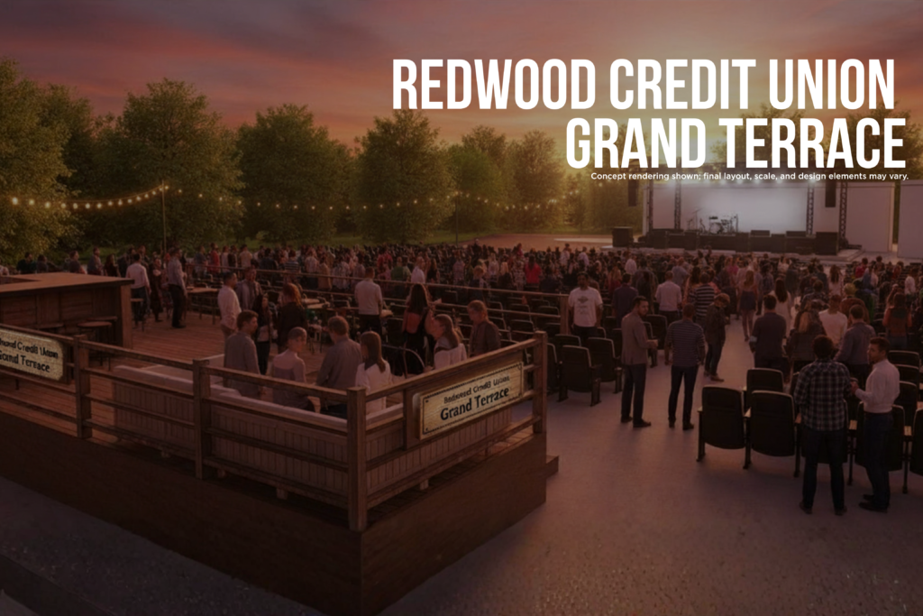 Book the Redwood Credit Union Grand Terrace!