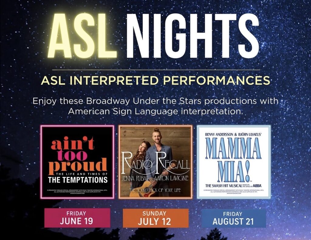 ASL Interpreted Performances